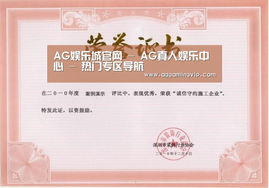 荣誉证书二(图1)