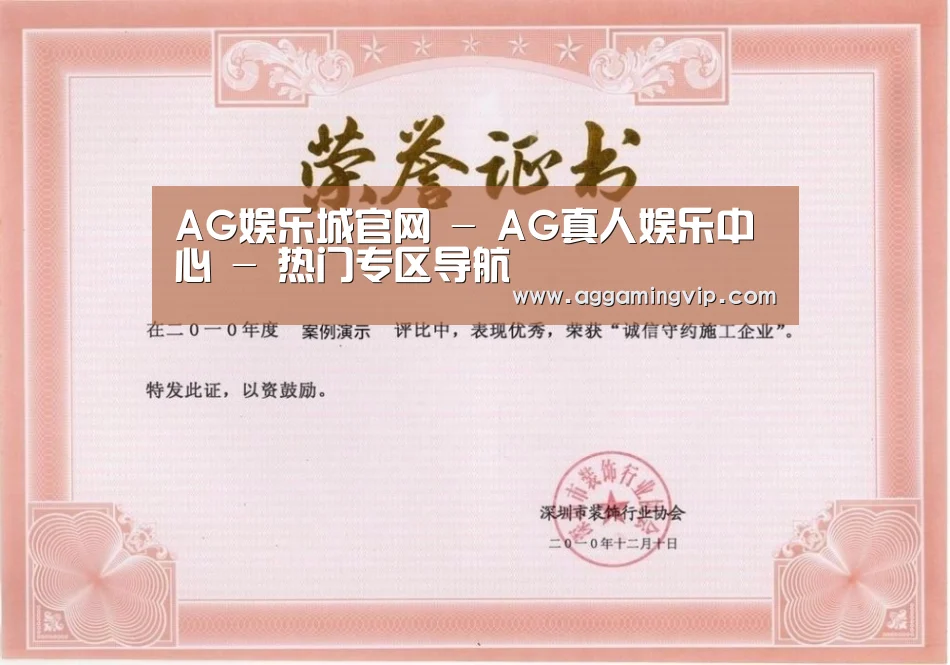 荣誉证书二